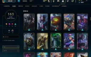 Fullacesso - Conta De 2013 - 163 Skins - Level 391 - 167 Cam