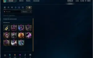 CONTAS DE LEAGUE OF LEGENDS 70 CHAMPS / 8 SKINS Silver V
