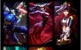 CONTAS DE LEAGUE OF LEGENDS 70 CHAMPS / 8 SKINS Silver V