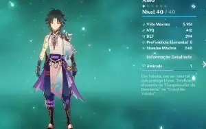 Conta genshin impact Shogun Raiden, Cyno, Venti, Xiao, Itto