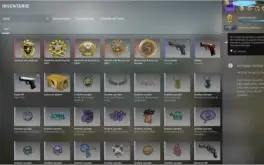 CONTA DE CSGO RARA 5 MEDALHAS ANTIGAS (ÚNICA)