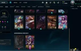 Diamante 4 com skin do yasuo