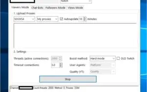 BOT DE VIEWER PARA TWITCH/YOUTUBE