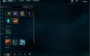 Conta lol Gold 2 6 Skins lvl 73