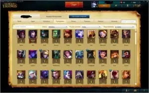 acc Prata 4, 72 Champs, 13 SKINS - League of Legends