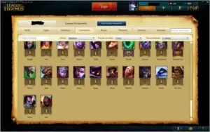 acc Prata 4, 72 Champs, 13 SKINS - League of Legends