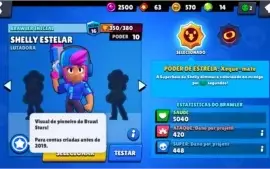 Brawl Stars Conta 4k TOP Skin Corvo Fenix