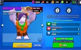 Brawl Stars Conta 4k TOP Skin Corvo Fenix