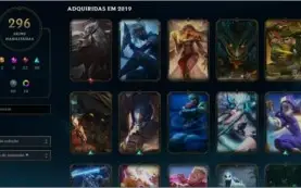 League Of Legends-300 Skins-Todos Heróis- Plat 1 Solo e TFT.