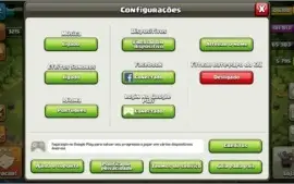 CONTA CLASH OF CLANS CV9 95% FULL