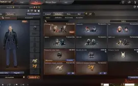 Conta crossfire M4 Cyborg e Kit Dragão de Fogo