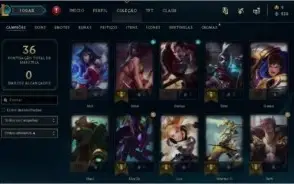 Conta lol Smurf unranked baratas