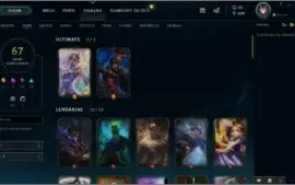 Conta do Lol Ouro 2