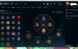 Conta League of leguends com skin vitoriosa s4 ate s10