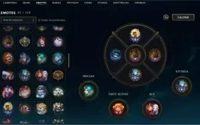 Conta lol 220 skins ja foi mestre