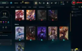 Conta main zed, como nick de mono zed