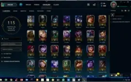LOL - LEVEL 61 - UNRANKED SEASON 7 - PRATA 1 SEASON 8