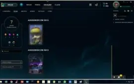 LOL - LEVEL 61 - UNRANKED SEASON 7 - PRATA 1 SEASON 8