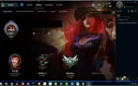 LOL - LEVEL 61 - UNRANKED SEASON 7 - PRATA 1 SEASON 8