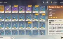 AR 16 Keqing + Lança de Jade Primitiva + garantido