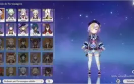 ✨ PACK DE CONTAS GENSHIN IMPACT COM QIQI + PERSONAGENS 4 ⭐ ✨