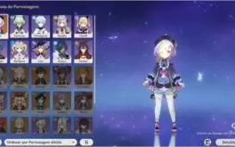 ✨ PACK DE CONTAS GENSHIN IMPACT COM QIQI + PERSONAGENS 4 ⭐ ✨