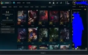 Conta League of Legends Diamond4