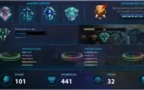 SMITE - CONTA COM 441 SKINS + GOD PACK - VARIAS BORDA