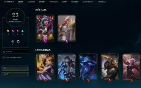 CONTA MESTRE LEAGUE OF LEGENDS