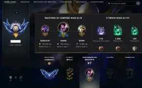 CONTA MESTRE LEAGUE OF LEGENDS