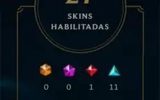 Conta lol com skins arcane