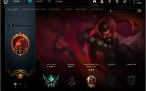 Conta Platina IV udyr espiritual