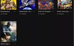 CONTA EPIC GAMES COM GTA V, BORDERLANDS 2, WATCHDOGS 2, ETC