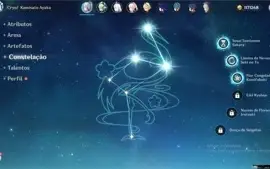 Conta Genshin Ayaka C3 + Cortadora/ Raiden/ Shenhe/ Kokomi