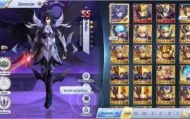 SAINT SEIYA AWAKENING - COM GEMAS AVANÇADAS E LIVROS