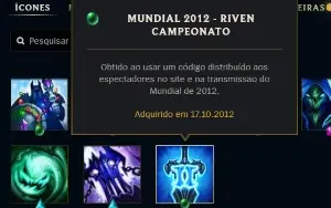 Conta LoL - 2011