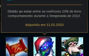 Conta LoL - 2011