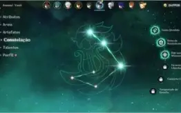 Genshin impact rank 58 com 12 chars 5 e 7 armas t5