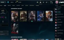 Conta league of legends
