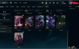 CONTA LEAGUE OF LEGENDS GOLD2 MMR ALTO 71% WINRATE