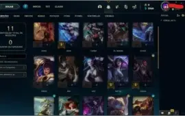 CONTA LEAGUE OF LEGENDS GOLD2 MMR ALTO 71% WINRATE