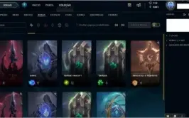 Conta league of legends des da season 2