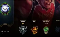 Conta Lol Prata 2 (98skins, 71 champs) 4k de rp na conta