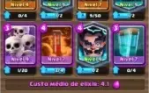Clash Royale:Arena 12,com troca de nome,level 8,ledarias 3
