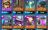 Clash Royale:Arena 12,com troca de nome,level 8,ledarias 3