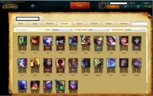 CONTA DIAMANTE 5 COM CHAMPIONS E SKINS