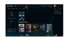Conta lol Gold 1