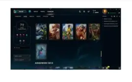 Conta lol Gold 1