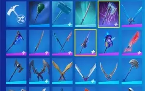 Conta Fortnite 1850 V-bucks - Skins, picaretas e asa-deltas