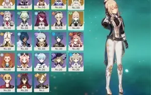 Yae miko, Kokomi, Jean Ar40
